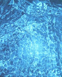 Full frame shot of water in swimming pool