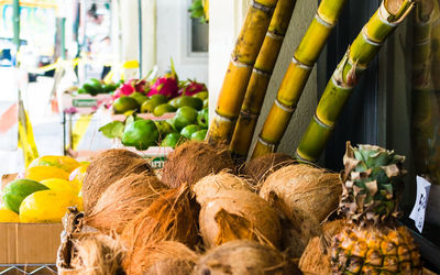 Close-up of vegetables for sale