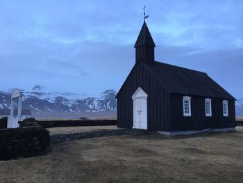 Church against sky