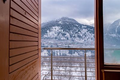 Through the window, manali, himachal pradesh