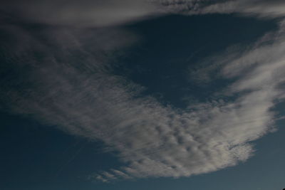 Low angle view of sky