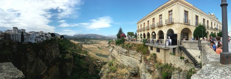 Ancient structure against sky