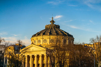 Traditional building against sky