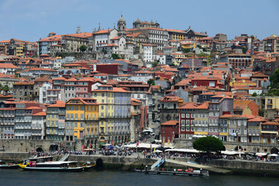 View of buildings in city