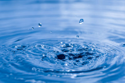 Detail shot of water