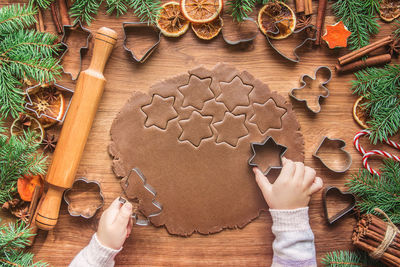 Close-up of christmas decoration