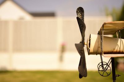 Clothes hanging on clothesline