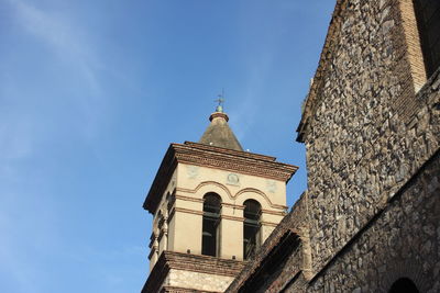 Low angle view of building against sky