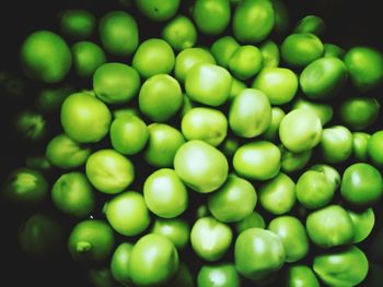 Full frame shot of green fruit