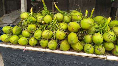 Fruits for sale at market stall