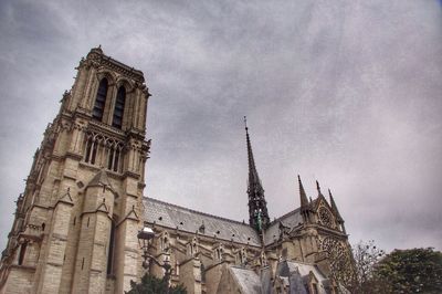 Low angle view of church