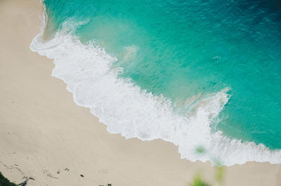 Aerial view of beach