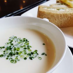 Close-up of food in plate