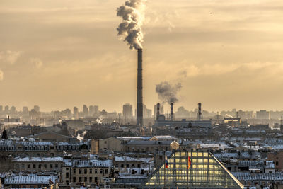 View of city against sky