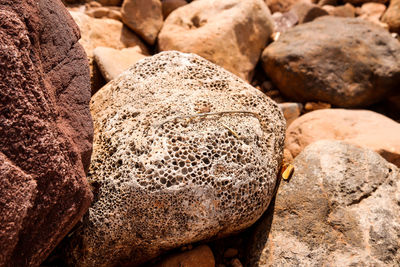 Full frame shot of rocks