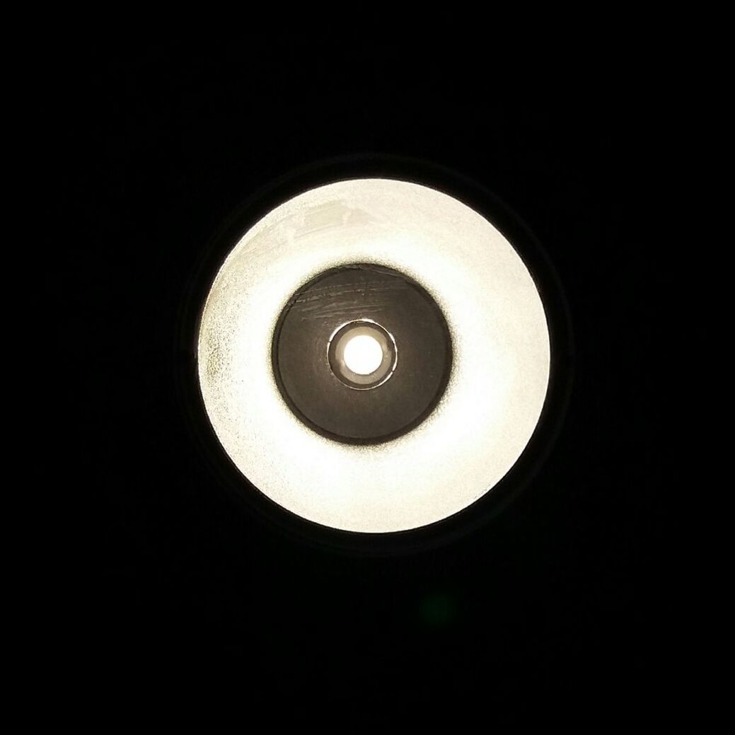 CLOSE-UP OF ILLUMINATED LIGHT BULB