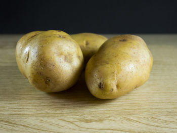 Close-up of fruits on table