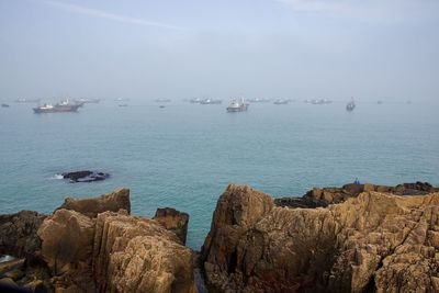 Gouqi island sea view, rock formation