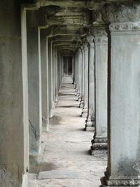 Corridor of old building