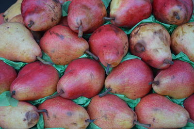 Full frame shot of fruits for sale at market stall