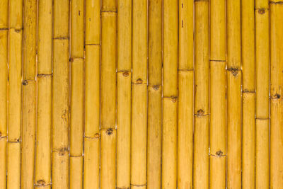 Full frame shot of wooden fence