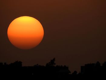 Scenic view of sunset