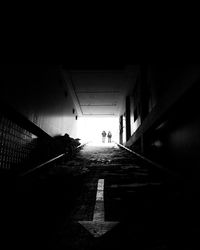 People walking on walkway