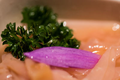 Close-up of sweet food in bowl