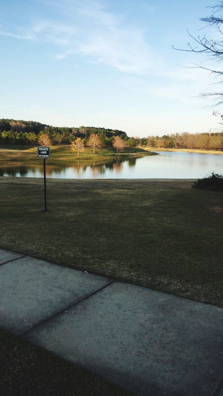 water, outdoors, lake, nature, scenics, no people, sky, tree, day