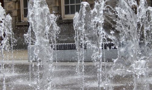 View of fountain