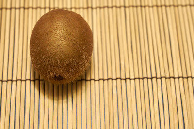 High angle view of bread