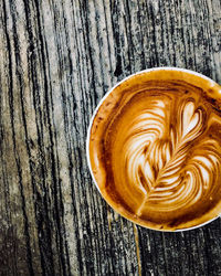 Close-up of coffee on table