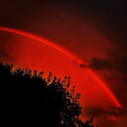 Low angle view of dramatic sky