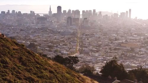 Aerial view of cityscape