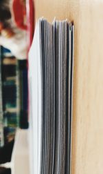 Close-up of multi colored paper