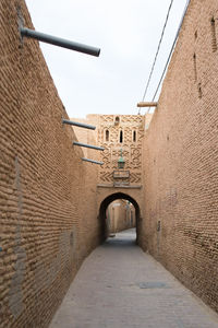 View of old building