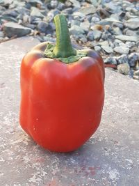 Close-up of red bell peppers