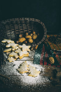 Close-up of cookies