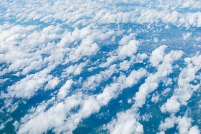 Full frame shot of clouds in sky