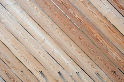 Full frame shot of wooden floor