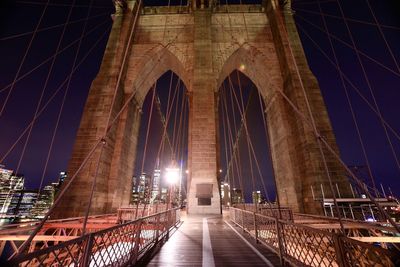 Low angle view of bridge