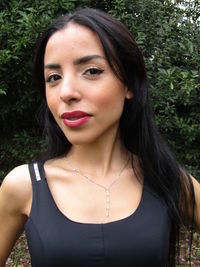 Portrait of beautiful woman