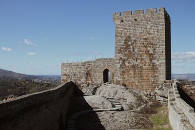 View of fort against sky