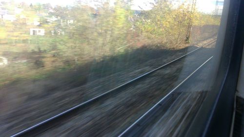 Car moving on road