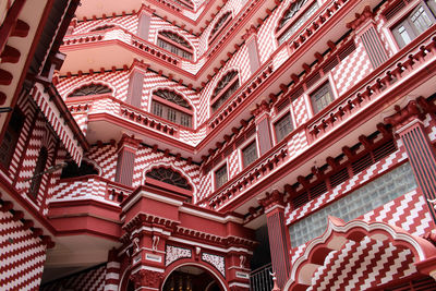 Low angle view of ornate building