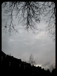 Low angle view of building against sky