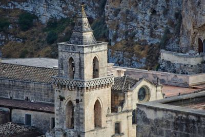 Low angle view of historic building