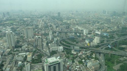 Aerial view of cityscape