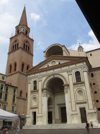 Low angle view of church