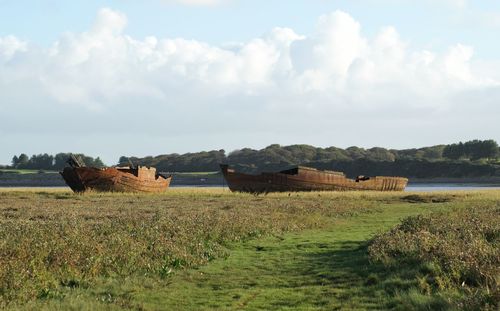 Old wrecks at fleetwood 